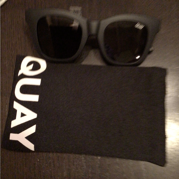 NEW! Quay After Hours black matte sunglasses main image 7